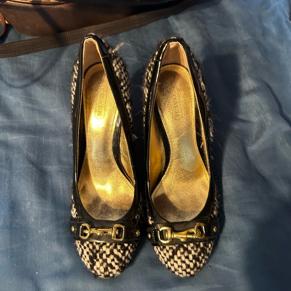 Coach heels size 7